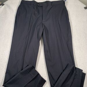Brooks Brothers 346 Pants 40 Small Wool Blue Striped Regent‎ Fit Stretch